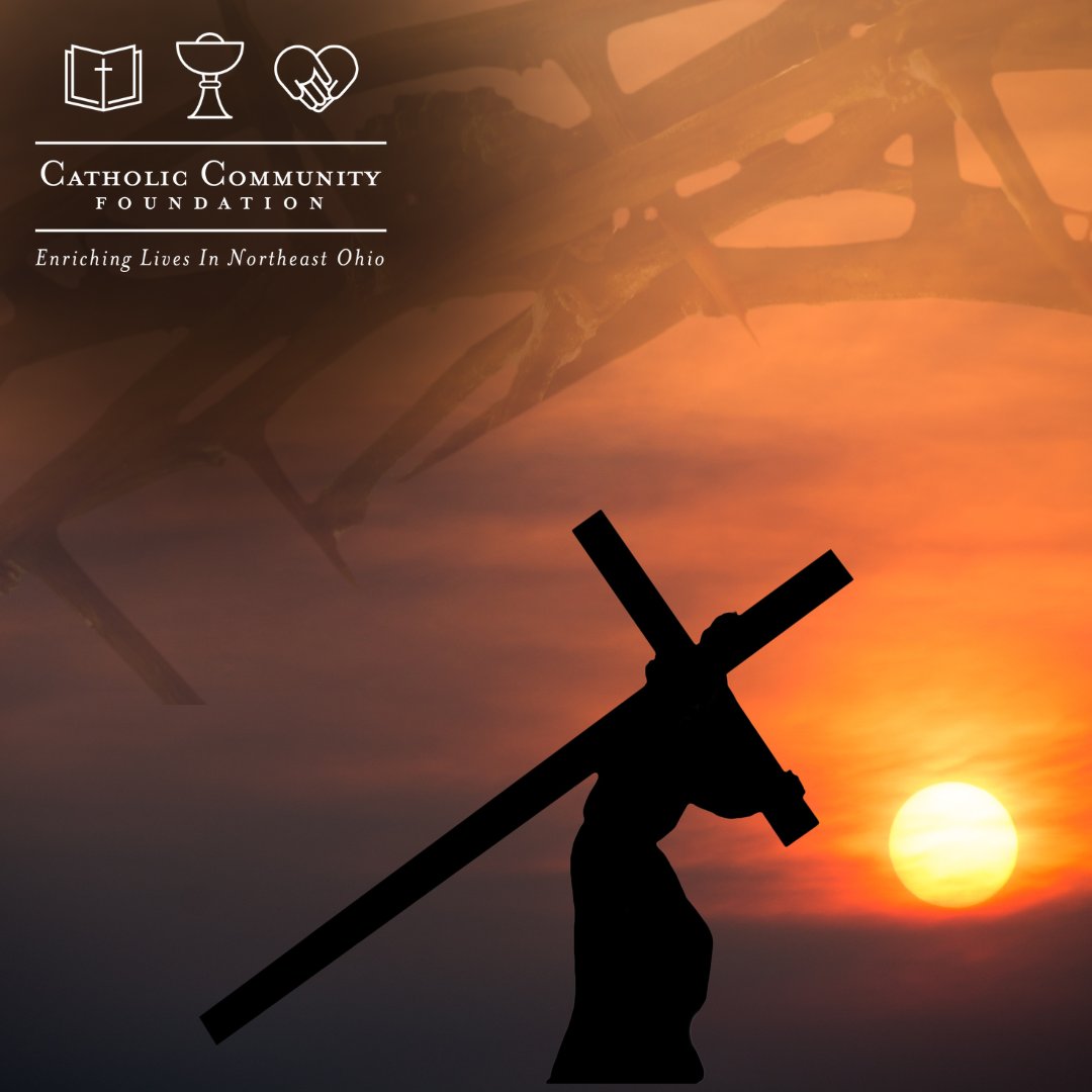 CatholicCommCLE's tweet image. "It is finished." -John 19:30⁣ ⁣
.⁣
.⁣
.⁣
Lord Jesus, through Your Passion and Cross, draw us closer to Your mercy and help us carry our own crosses with faith and humility.⁣
.⁣ ⁣⁣ ⁣
.⁣ ⁣⁣ ⁣
.⁣ ⁣⁣ ⁣
#HolyWeek2025 #Easter #NEOH #dioceseofcle