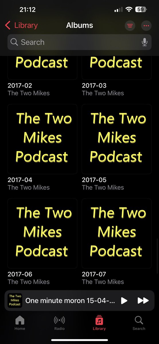 SmallEjector's tweet photo. @mikeparry8 @Iromg Have every podcast from 2013 until you split.  Listen every day, was amazing stuff. https://t.co/O46gYVodlB