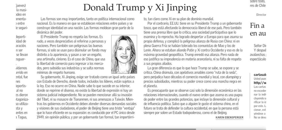 kebensperger's tweet image. China disimula, con apelativos amables como “ruta de la seda”, pero perjudica hace décadas el comercio mundial y local, con dumping y precios subsidiados