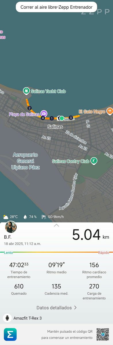 AbogadoFeroz's tweet photo. Hoy fui más fuerte que las excusas 💪🏽👟💯🔥 #Running5k #5KPlaya #Cardio https://t.co/5pdd1VyVwQ