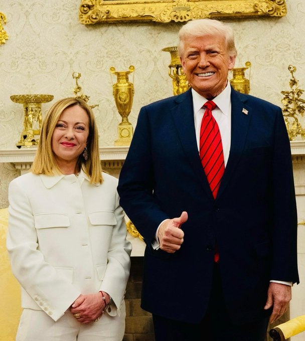 nexta_tv's tweet photo. Italian Prime Minister has maintained her relationship with Trump despite personally disagreeing with his statements on Ukraine, Bloomberg reports.

According to the outlet’s sources, Giorgia Meloni has spent months trying to strike a balance in her dealings with the U.S. On multiple occasions, she and her team were frustrated by Trump’s remarks on Ukraine, trade, and other issues. Nevertheless, she chose “the path of least resistance” and decided to avoid any direct criticism.

Bloomberg notes that her visit to Washington was very different from Zelenskyy’s. For example, Trump described the prime minister by saying: “She’s a fantastic person, doing a great job, and we have a wonderful relationship.”