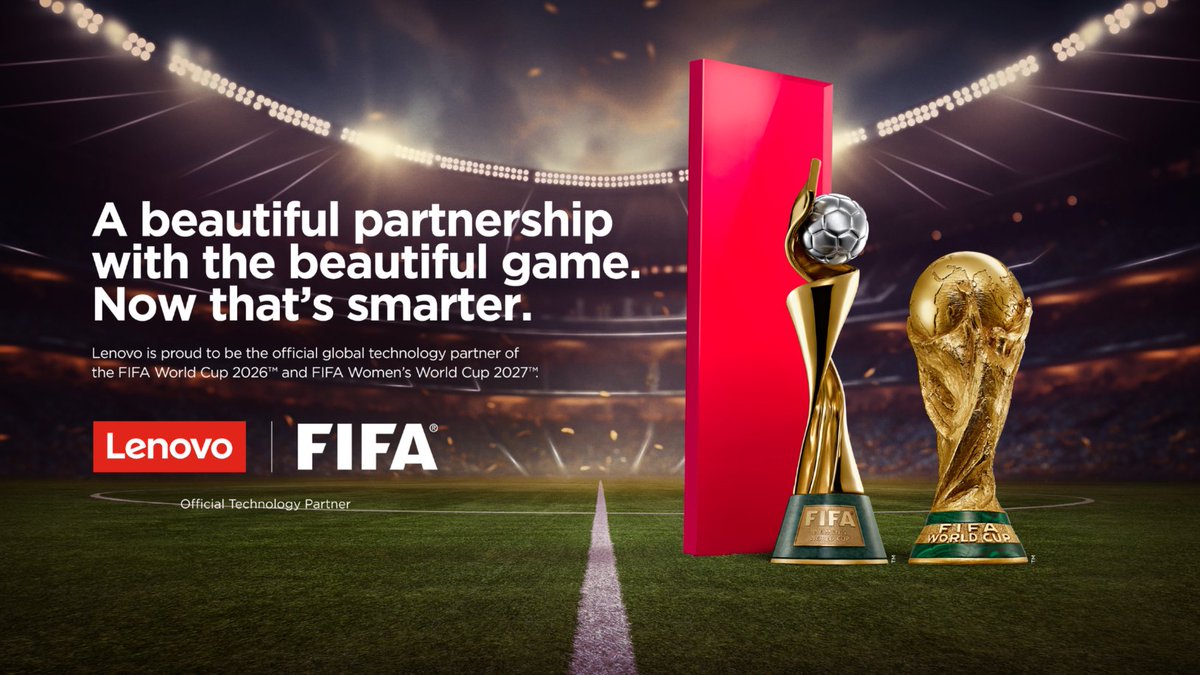 jeevanaranha's tweet photo. So proud to be part of a team that’s partnering with FIFA to power the world’s most iconic football moments. From smarter fan experiences to tech that drives the game, Lenovo is behind it all. This is what #WeAreLenovo is all about 🙌

Learn more at https://t.co/pTKl1GXbWD. https://t.co/Jd0ZYOEg6v