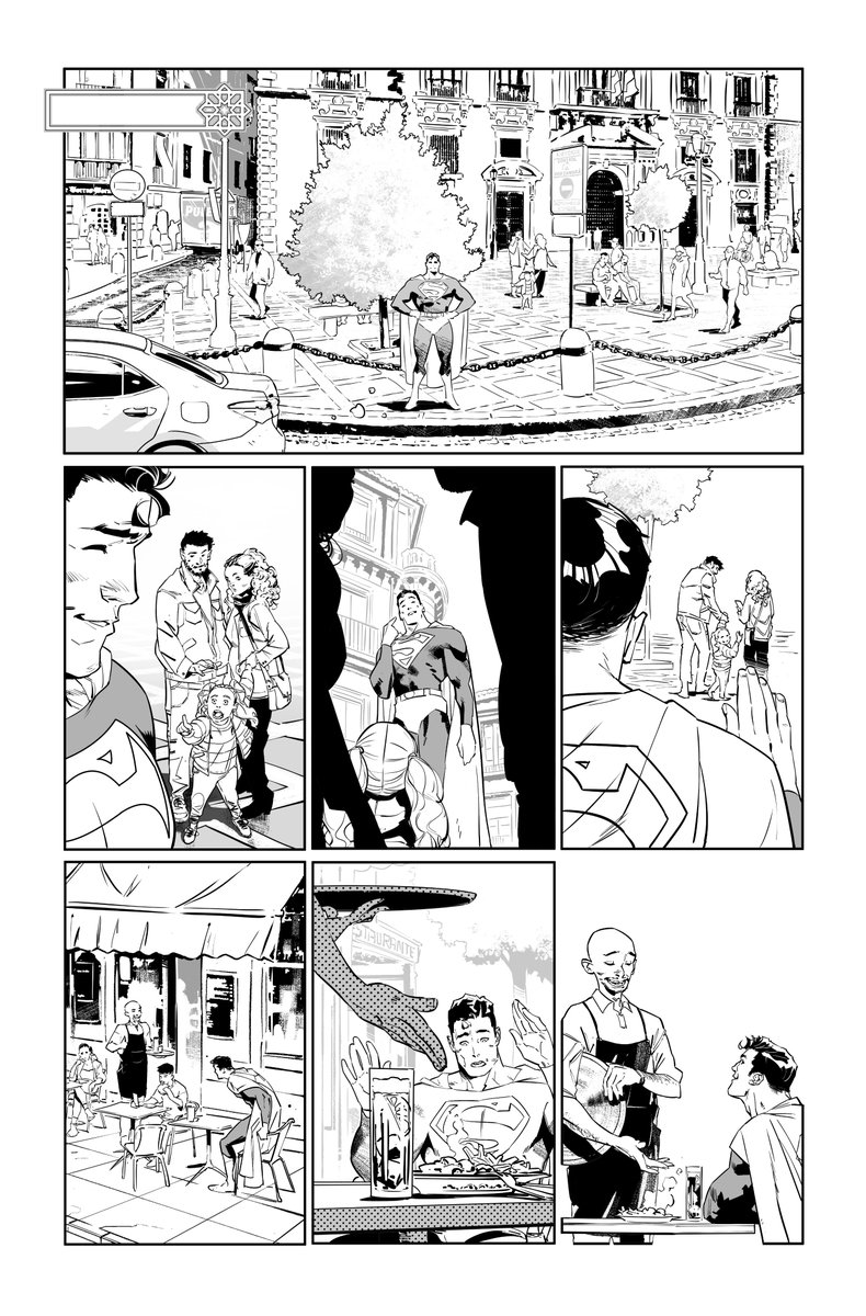 PaniniComicsEsp's tweet photo. ...y se llevará a Superman a recorrer su tierra en la historia "Superman en Granada" del cómic Superman: El Mundo, junto a un plantel internacional. ¡Menudo veranito!
#SupermanDay #SummerofSuperman #ABCdeSuperman https://t.co/ODVGklzMi8