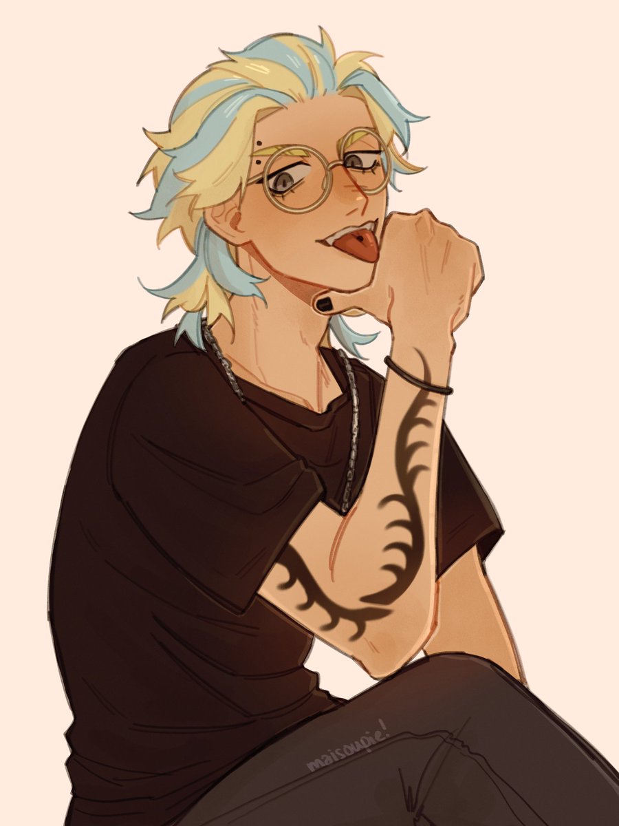 he is a bad boy with a tainted heart, and even i know this ain't smart #TokyoRevengers