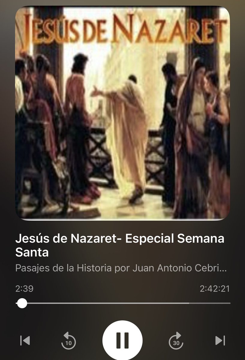 Como cada año me concedo el placer de volver a escuchar las viejas grabaciones de los especiales de Semana Santa que Juan Antonio Cebrián hacía con <a href="/jcallejo007/">jesus callejo cabo</a>  <a href="/brunocardenosa/">Bruno Cardeñosa</a> <a href="/CarlosCanalesT2/">Carlos C.</a> . Qué monstruo de la radio era Cebrián. Y cuánto se le añora.