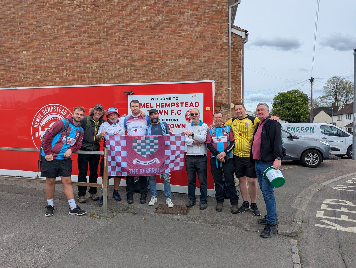 Big thank you to our supporters today, you turned out in your numbers and kept going right to the end 👏🎶

Thanks also to those who walked over to Hemel raising funds for Bucks Mind &amp; Chiltern Foodbank, you can still donate at the link below 👇 
gofundme.com/f/the-2025-che…