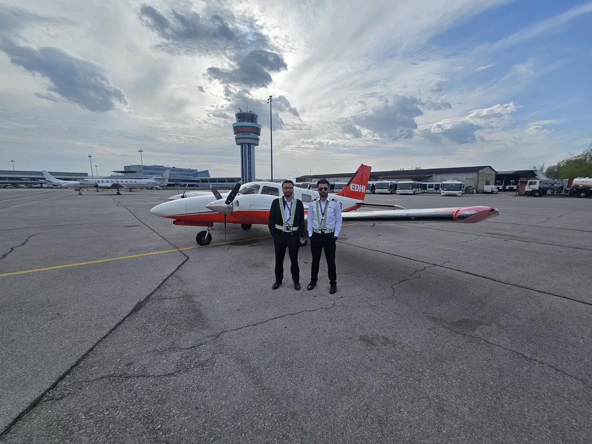 shayaananwer's tweet photo. Leg 2 completed — Germany to Bulgaria via a technical stop in Serbia. Efficient ground handling and favorable enroute conditions marked a successful leg. https://t.co/qBBXXltbYx