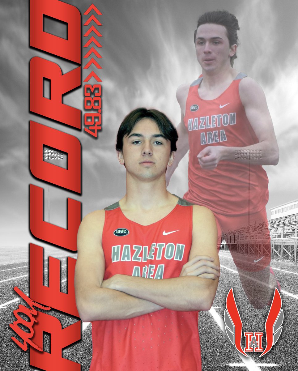 🚨NEW VARSITY RECORD🚨

Congratulations to OWEN POLLOCK (SR) for breaing the 400M record (49.83) last night at the Breslin Invitational! 

hazletonareatf.com/var-records