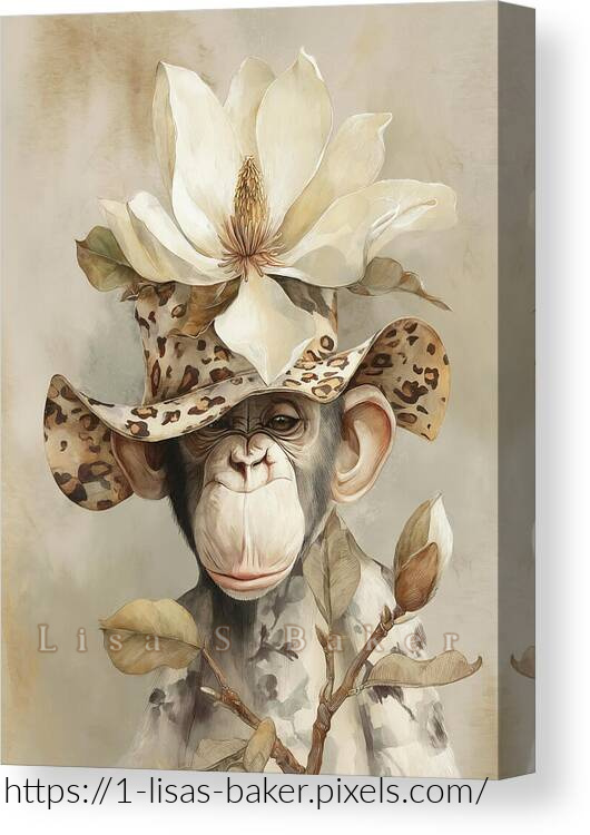 LisaSBaker444's tweet photo. Magnolia Monkey - New Art Here: https://t.co/8p9dUPaNx9
#monkey #chimp #manolia #flower #flowers #art #artwork #wallart #homedecor #artforhome #artforsale #wallartforsale #artistonx #buyintoart #fancy #animalart #fancyhat #interiordecor #walldecor https://t.co/lv1WPZJIlN