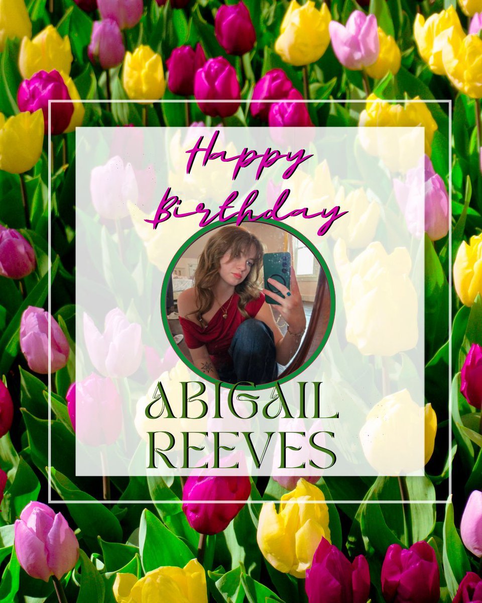 Happy Birthday to Abigail Reeves, one of the amazing member of Shocker Ventures. We love all the hard work you are doing and hope to see great things from you in the future!🌷