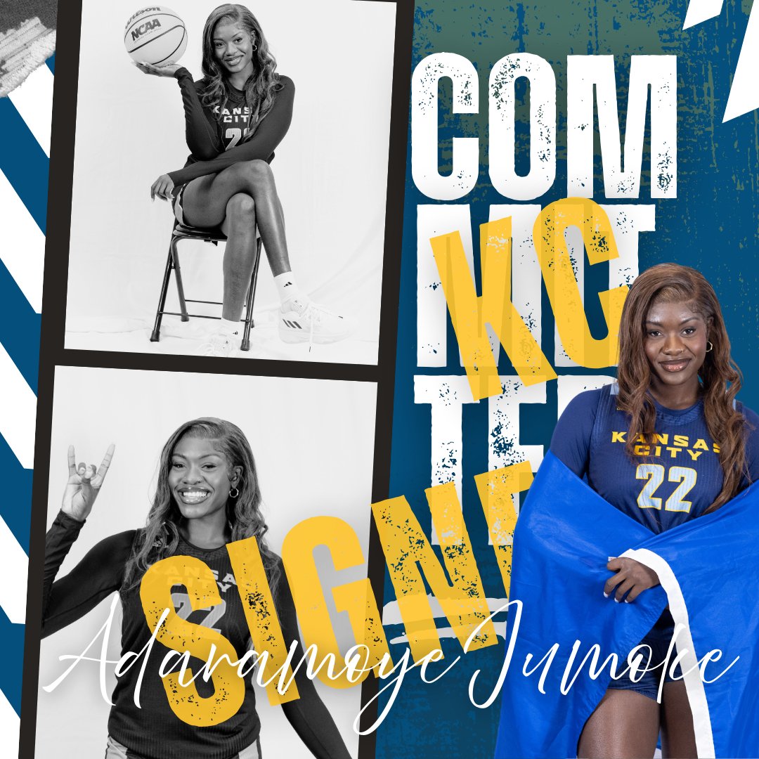 Kansas City Women's Basketball (@kcrooswbb) on Twitter photo ๐๐ฝ'๐ผ ๐๐ฏ๐ฏ๐ฒ๐ฌ๐ฒ๐ช๐ต! ๐ข๐ฒ๐ฐ๐ท๐ฎ๐ญ & ๐๐ ๐๐ธ๐พ๐ท๐ญ๐๐
Welcome to the Roo-mily, <a href="/ttrotter_/">T I E R R A</a> & <a href="/AdaramoyeJumok2/">Adaramoye Jumoke</a>
Read Moreโก๏ธ shorturl.at/i29Dm
#FIREBACK #RooUp ๐๐ฝ'๐ผ ๐๐ฏ๐ฏ๐ฒ๐ฌ๐ฒ๐ช๐ต! ๐ข๐ฒ๐ฐ๐ท๐ฎ๐ญ & ๐๐ ๐๐ธ๐พ๐ท๐ญ๐๐
Welcome to the Roo-mily, <a href="/ttrotter_/">T I E R R A</a> & <a href="/AdaramoyeJumok2/">Adaramoye Jumoke</a>
Read Moreโก๏ธ shorturl.at/i29Dm
#FIREBACK #RooUp