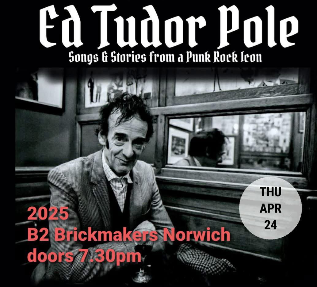 Who killed Bambi.
Ed Tudor Pole plays The Brickmakers, Norwich, next Thursday 24th April ~ ents24.com/norwich-events… #Norwich