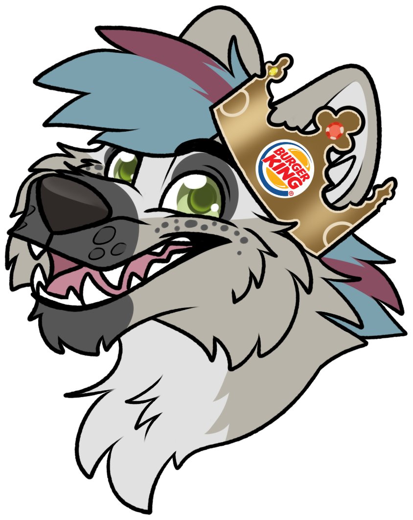 KOFI REWARD MAR2025: Burgur King   

Burger King Yeen  

#furry #furryart #burgerking #burger #king #crown #hyena