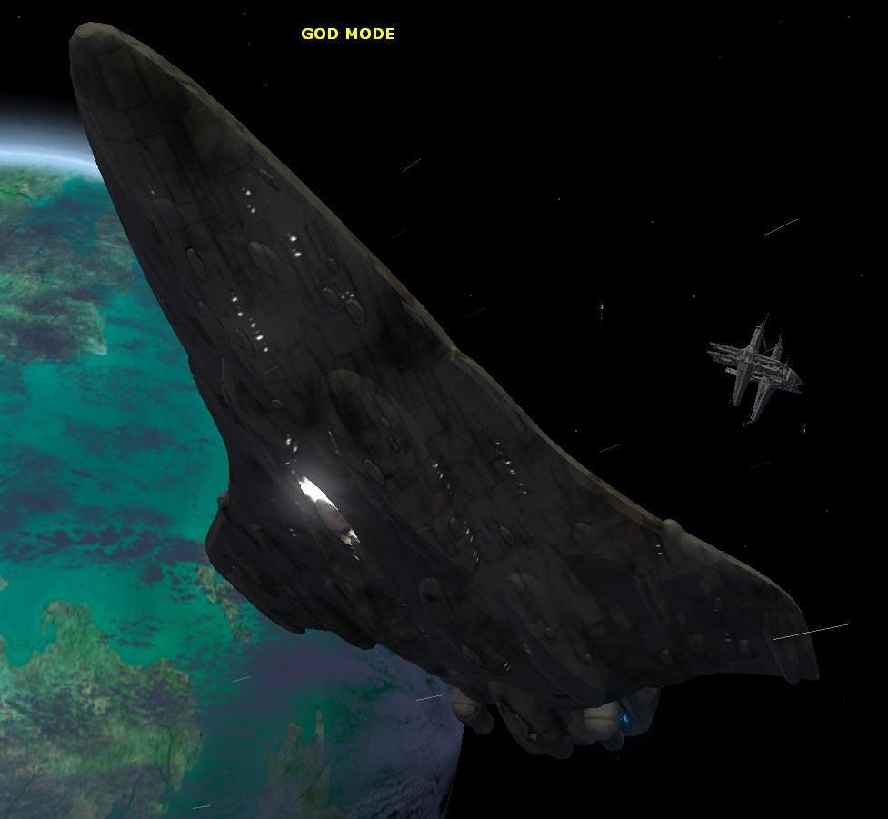 EmpireInFlames's tweet photo. Remember how, in SWG: Jump to Lightspeed, the Empire had a Star Destroyer but the Rebellion didn't have anything close to that scale? The biggest things they ever got were a space station and a Nebulon-B Frigate?

Yeah, about that... https://t.co/RbL88qSFjz