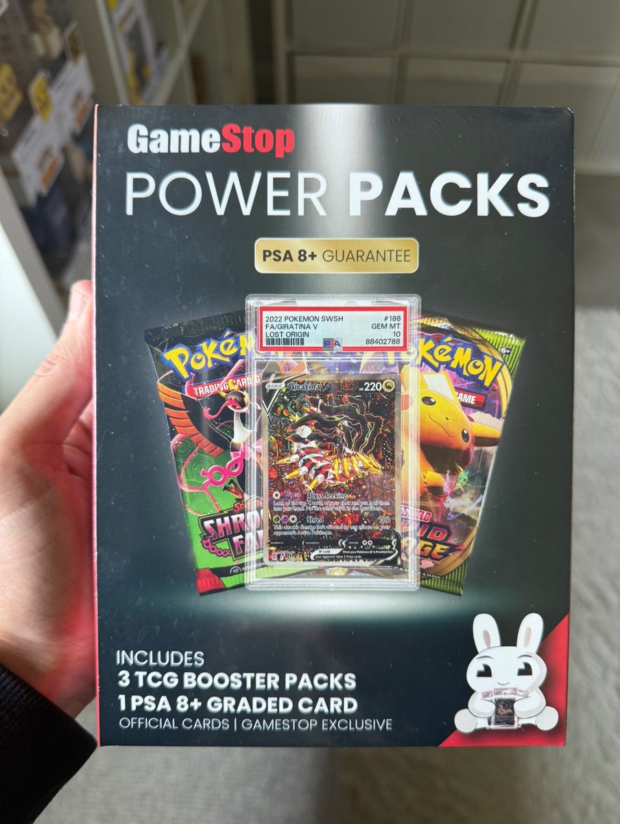 mci41827's tweet photo. #GameStop #ShopGameStop #GME 🎮
#Pokemon #GameStopPro #PSA ✨✨ https://t.co/S8Tffiq1D9