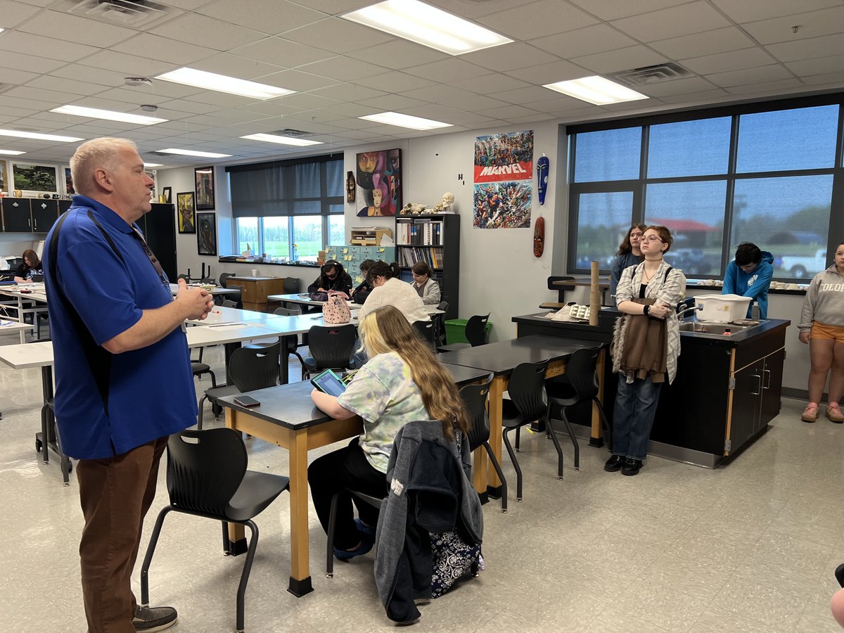 TC_Schools_KY's tweet photo. 8th graders were invited to the high school today for CTE Pathway tours! The incoming freshmen learned about the different offerings and opportunities available at TCHS. 

Expect greatness from Taylor County Academics! 

#tcpride #tchs #expectgreatness https://t.co/R0JhnZXoUf