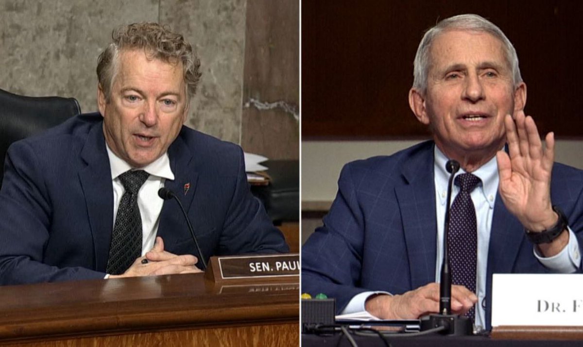 🚨BREAKING: Rand Paul is calling for “Dr” Fauci to be ARRESTED immediately.

Does Rand Paul have your full support on this? 

A. YES       B. NO