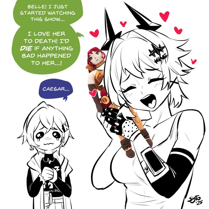 I don’t think I can tell her…