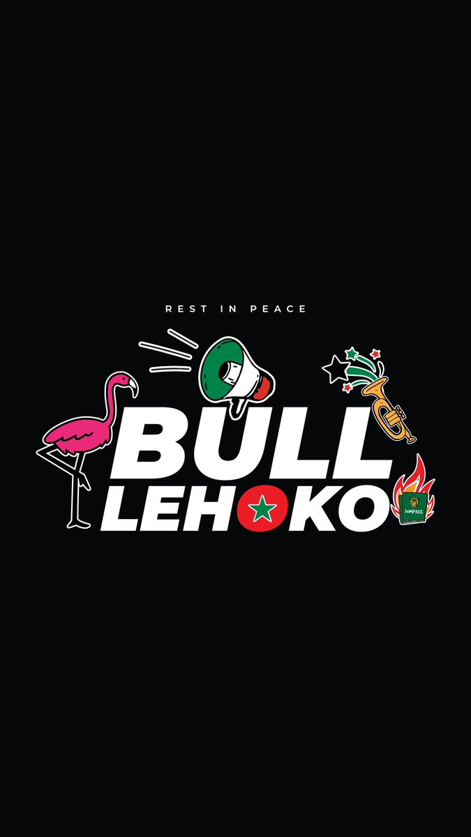 RIP Bull Lehoko. A true football legend, leader &amp; mentor. Your legacy lives on.
#SharpevilleisBullLehoko #RIPBullLehoko