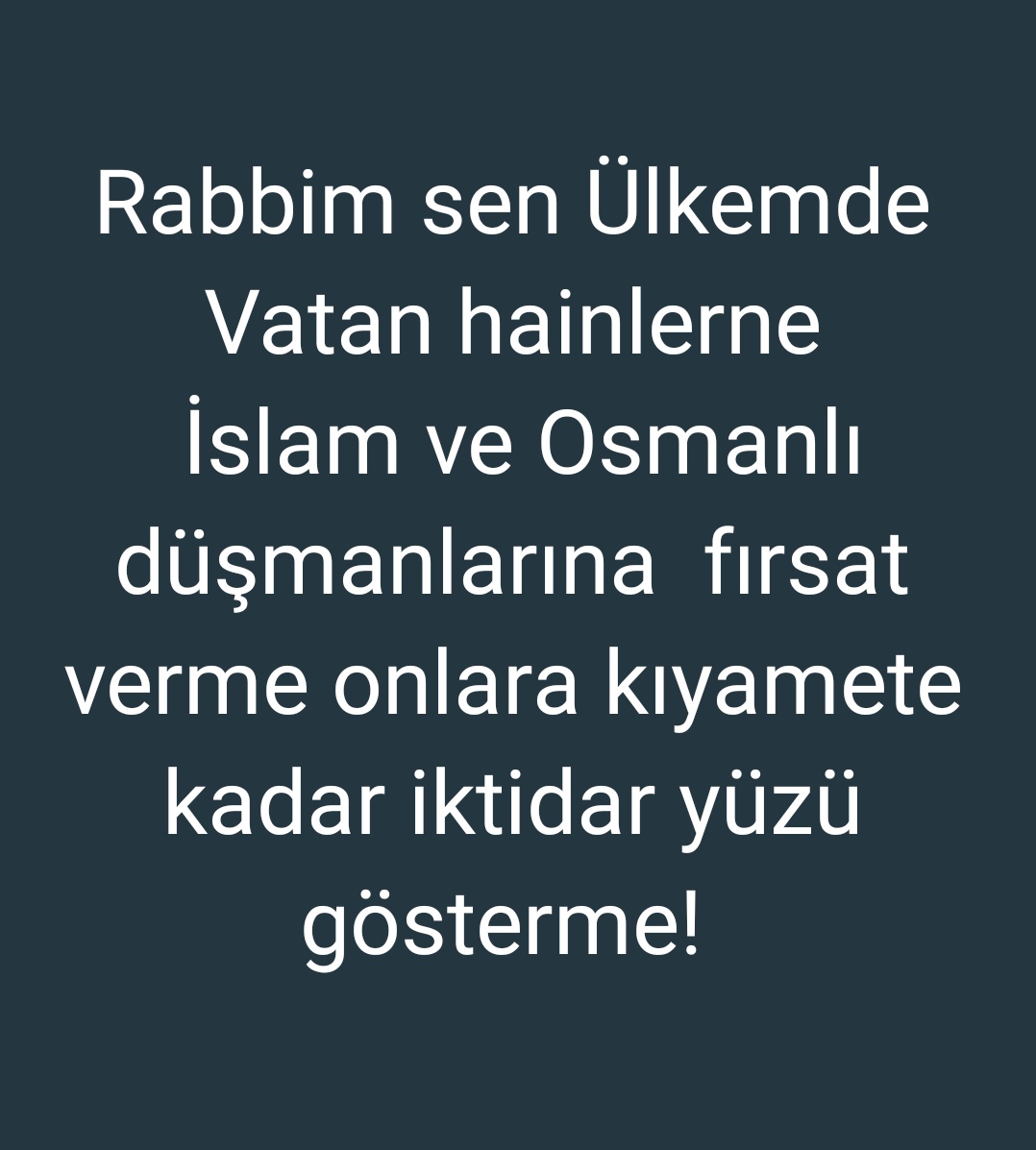 Bu duamı aminsiz bırakmayın 🤲🇹🇷
