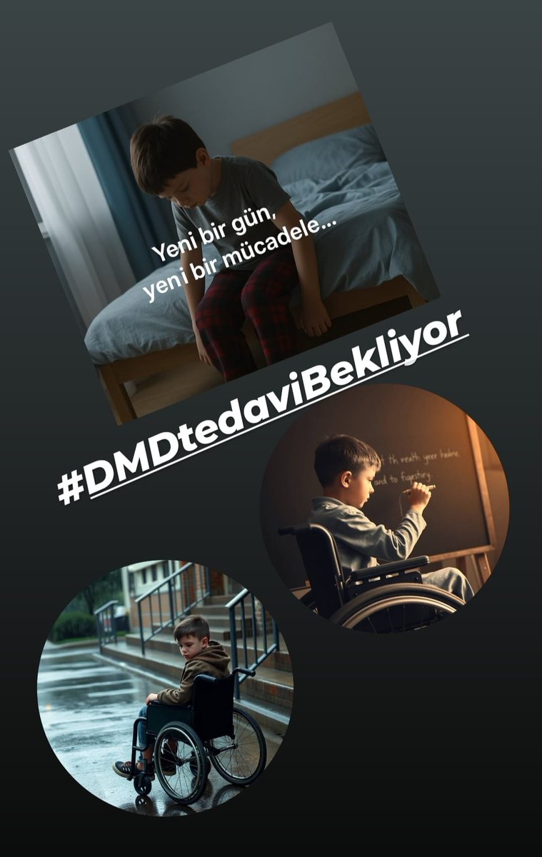 Hayata hep geriden başladı dmd li çocuklar Ama sizler destek olursanız yaşıtları ile aynı şansa sahip olacaklar. Belki ileride onlarda sizler gibi insanların yüreğine dokunacak
#DMDtedaviBekliyor
<a href="/saglikbakanligi/">T.C. Sağlık Bakanlığı</a> <a href="/drmemisoglu/">Prof. Dr. Kemal Memişoğlu</a> <a href="/suayipbirinci/">Doç. Dr. Şuayıp Birinci</a> <a href="/DrYerebakan/">Dr. Halit Yerebakan</a>#DMDtedavibekliyor