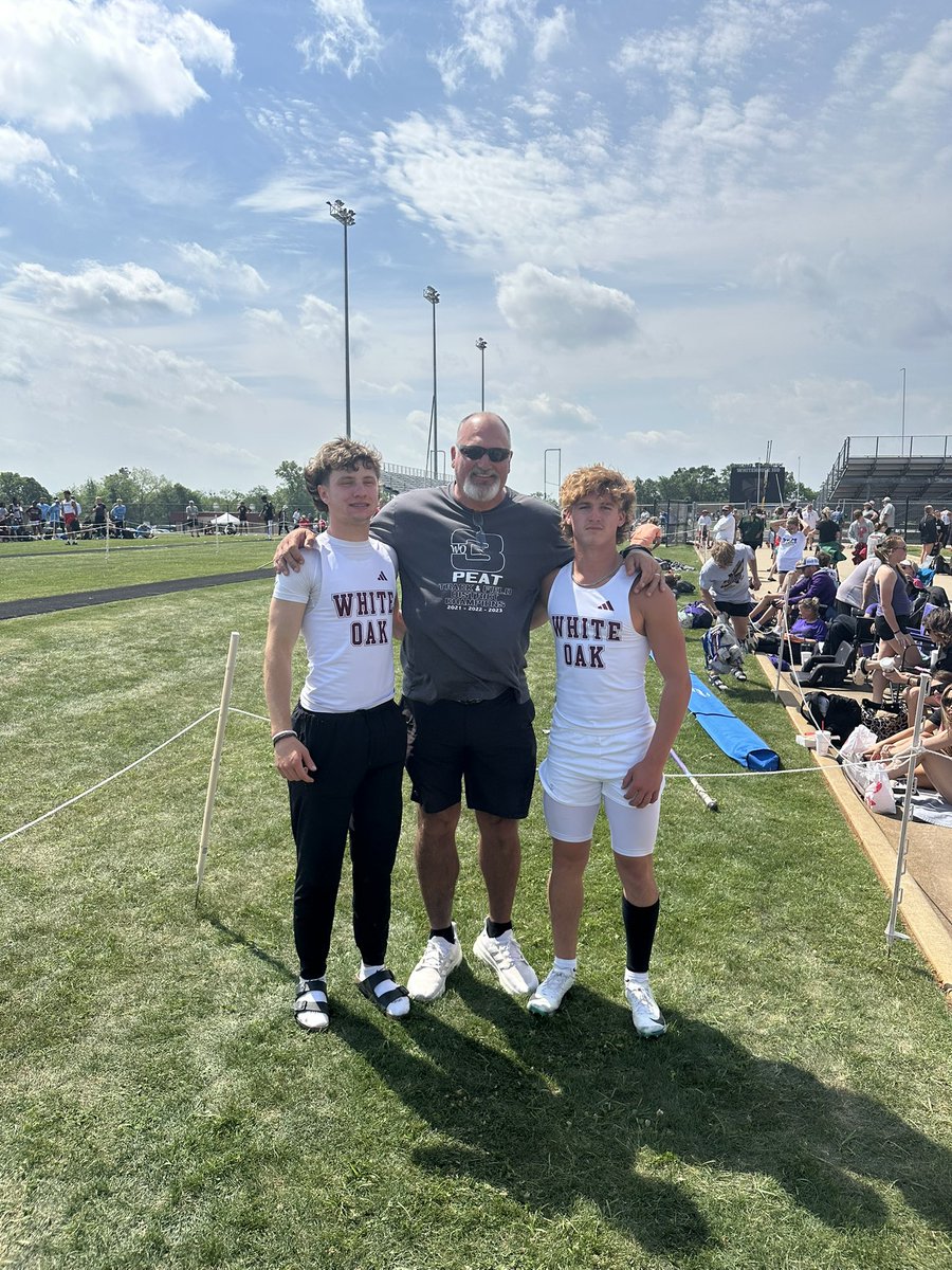 We get to go to Austin together. First and Second place finishers at Regional Pole Vault
