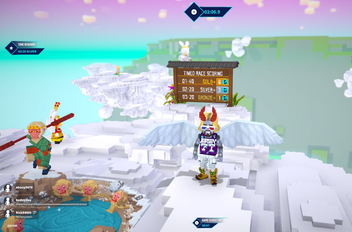 Who can fly faster than me? Try to beat me in <a href="/TheSandboxGame/">The Sandbox</a>  tsbga.me/TheSandbox #AlphaSeason5