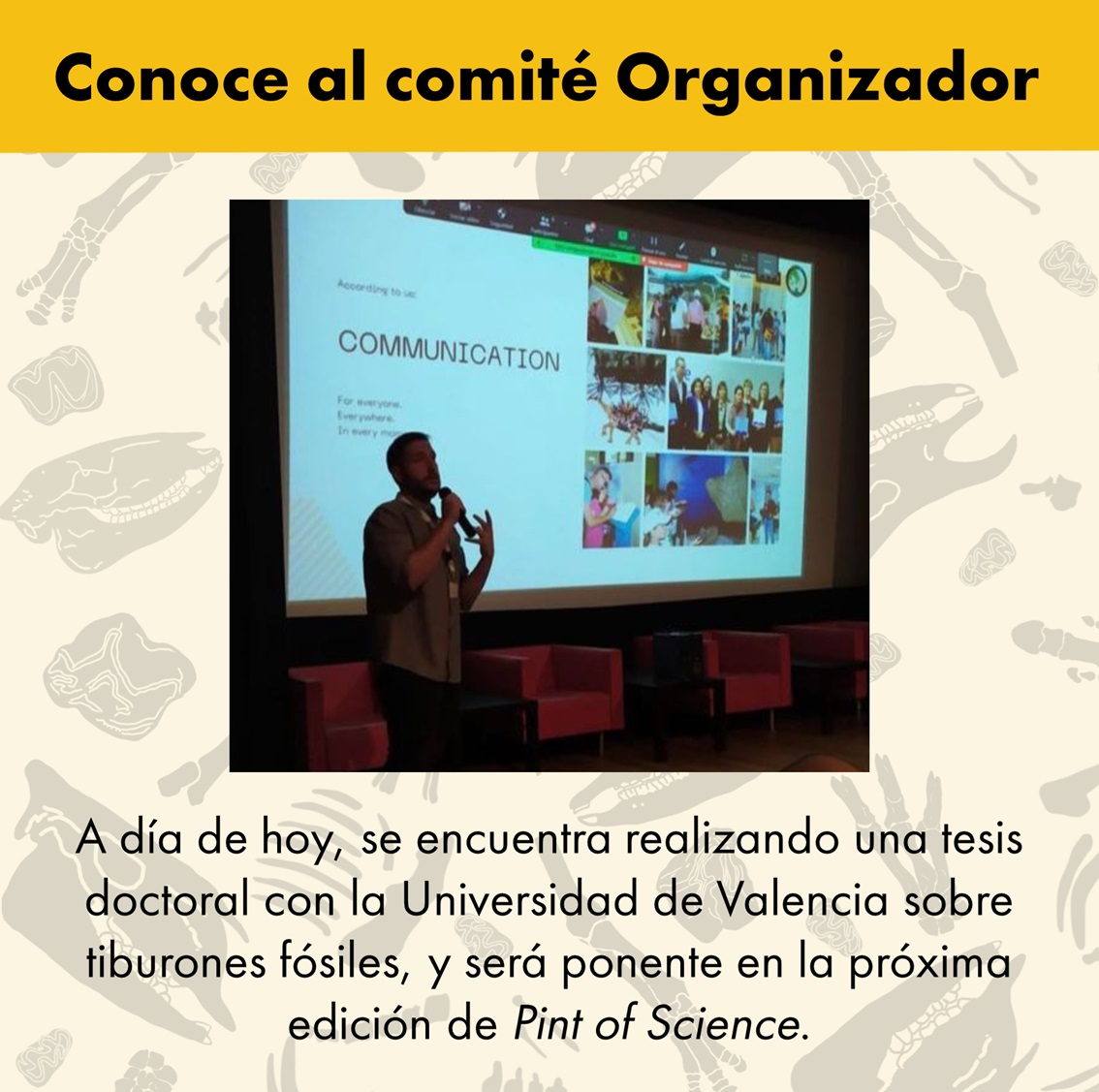 Y nuestro organizador de hoy es... ¡Toni Díaz Beltrán!