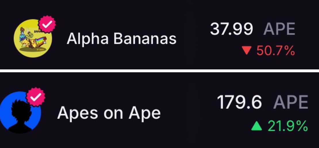 hagos🦍 (@hagosworld) on Twitter photo Crazy plot twist, only on apechain 😂How the tables have turned <a href="/apechainalpha/">ALPHA BANANAS - By James 🍌& Geist 👻</a> <a href="/apechainapes/">Apes On Ape 🍌</a> Crazy plot twist, only on apechain 😂How the tables have turned <a href="/apechainalpha/">ALPHA BANANAS - By James 🍌& Geist 👻</a> <a href="/apechainapes/">Apes On Ape 🍌</a>