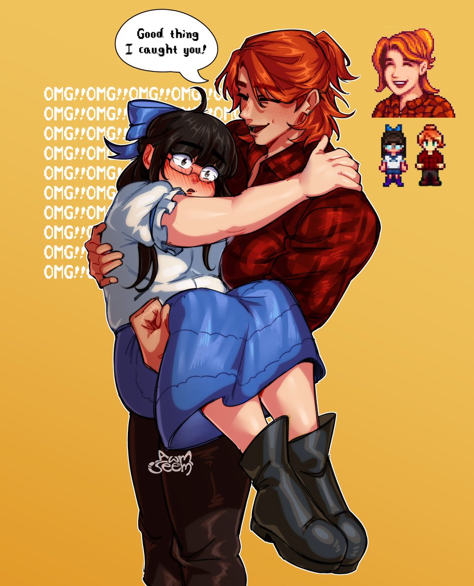 another farmer oc and robin omg please just one chance robin 🙏
#StardewValleyfanart #stardewvalley #stardewvalleyrobin