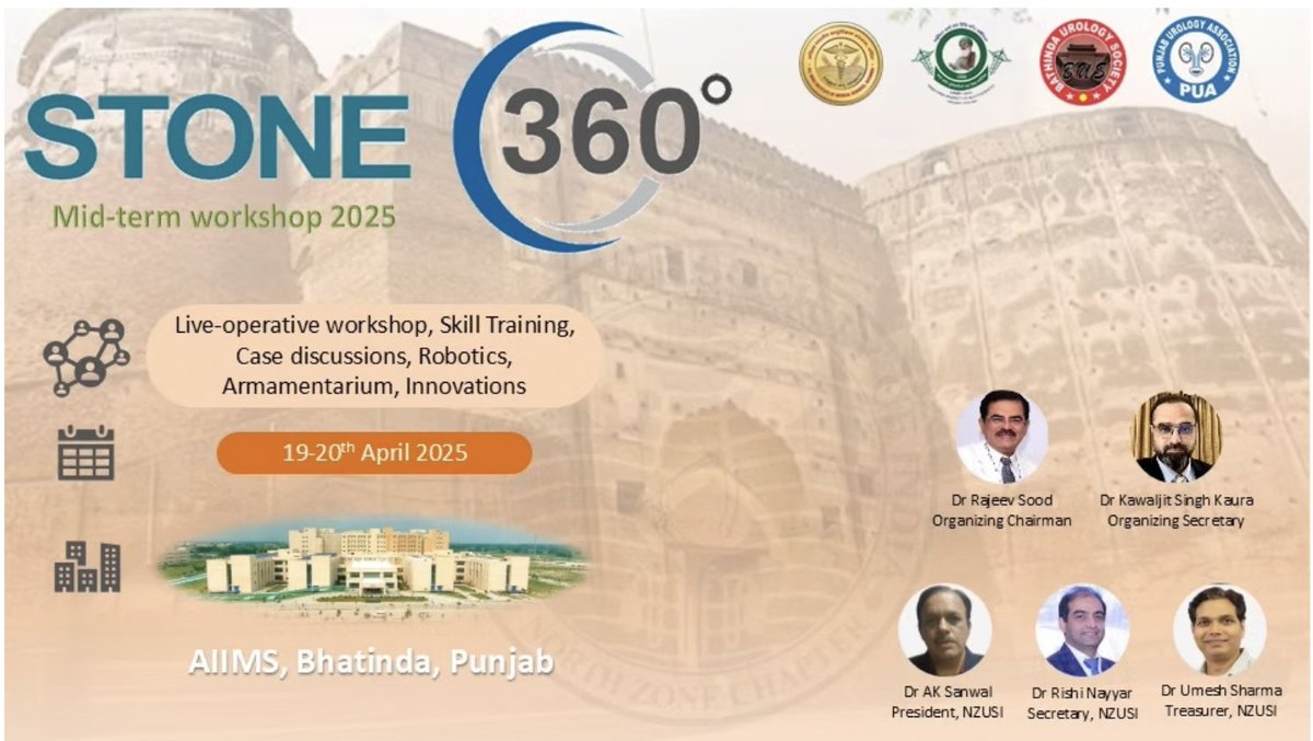 North Zone Chapter of Urological Society of India tweet media