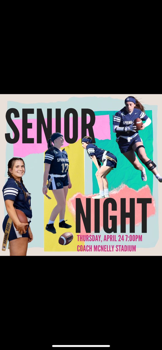 Spring-Ford Girls Flag Football tweet media