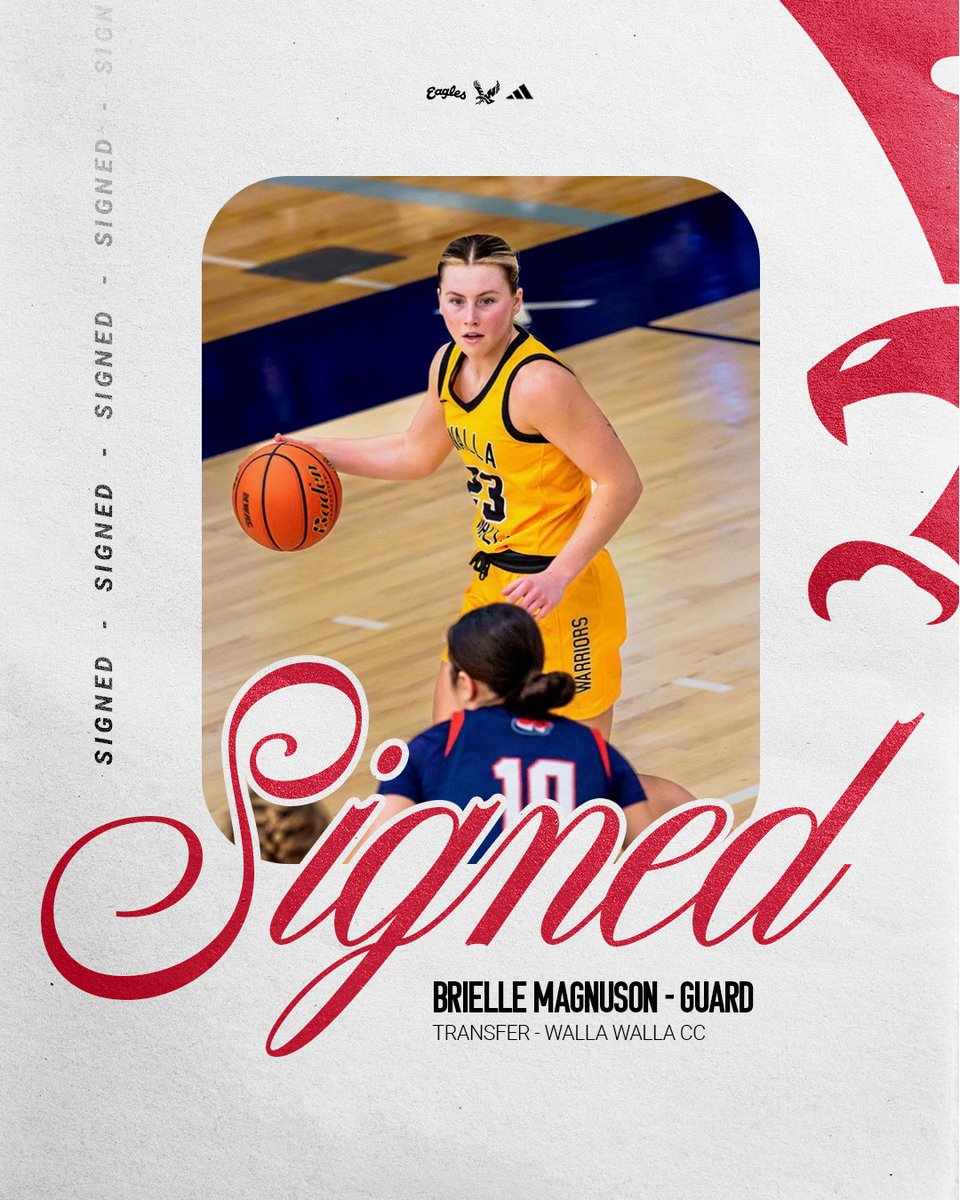 The backcourt just go better! Welcome <a href="/briellemagnuson/">Brielle Magnuson</a>!

#GoEags #FEO