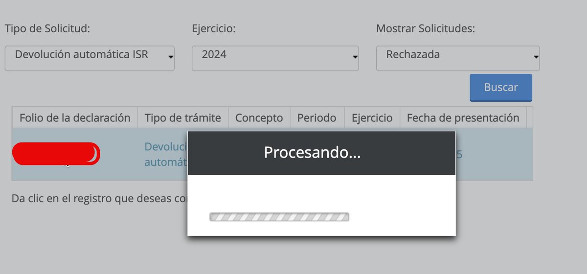 pablostav's tweet photo. Después de que mi devolución tardo medio mes en ser procesada, el resultado como muchos es RECHAZADA. @SATMX #devolucion el sistema no sirve y eso que son vacaciones, el botón para consultar el motivo del rechazo no existe y asi seguimos en espera... @latinus_us https://t.co/6aT5OPceWe