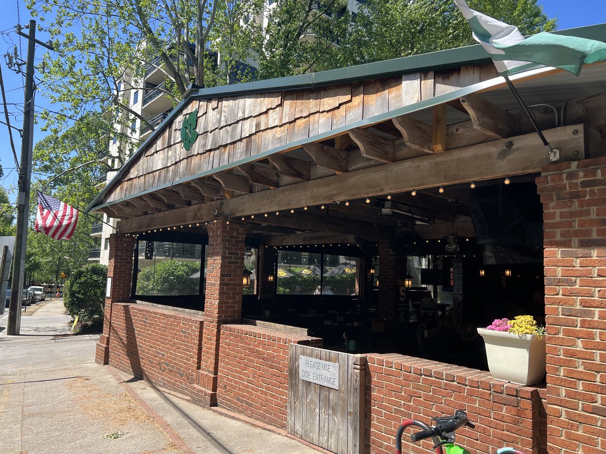 AtlantaSpartans's tweet photo. Happy Good Friday all!  

Fish &amp; Tots, Tree Hugger, Bourbon Salmon are just some more great Friday.  

Enjoy this beautiful day with friends and family at The Nook! https://t.co/KVSZD2DtV4
