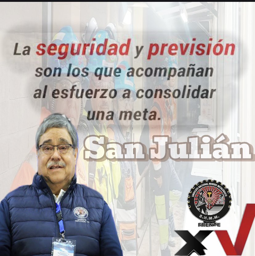 FrenteSec31's tweet photo. No queremos investigar accidentes queremos que no sucedan Carlos Pavón Campos  Secretario General Nacional del Sindicato Nacional Minero Metalúrgico Frente 

#15AñosDeLuchaYResistencia 
#orgullofrente 
#EstamosConPavón 
#yotomoelcontrol https://t.co/e5J76z7QLN