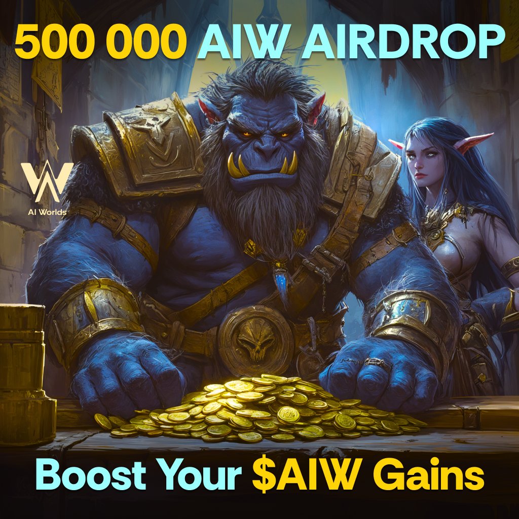 Want a bigger slice of the $AIW airdrop?

✅ Invite friends
✅ Show up daily
✅ Complete tasks

Simple steps. Major rewards. Go all-in and let the grind pay off! 💸

Join the quest: t.me/AIWorlds_games…