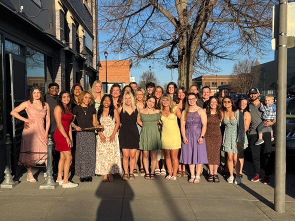 CSCWWrestling's tweet photo. Brianna Vollendroff was voted Most Improved Wrestler this year as well as winning our Coffee Bean Award!
Esther Peters was this year’s OW, Freshman of the Year, and was Chadron States Rising Sophomore in Diversity in Thought and Experience!
Congrats girls!
#BeTheBean☕️ https://t.co/vPKtEhsALA