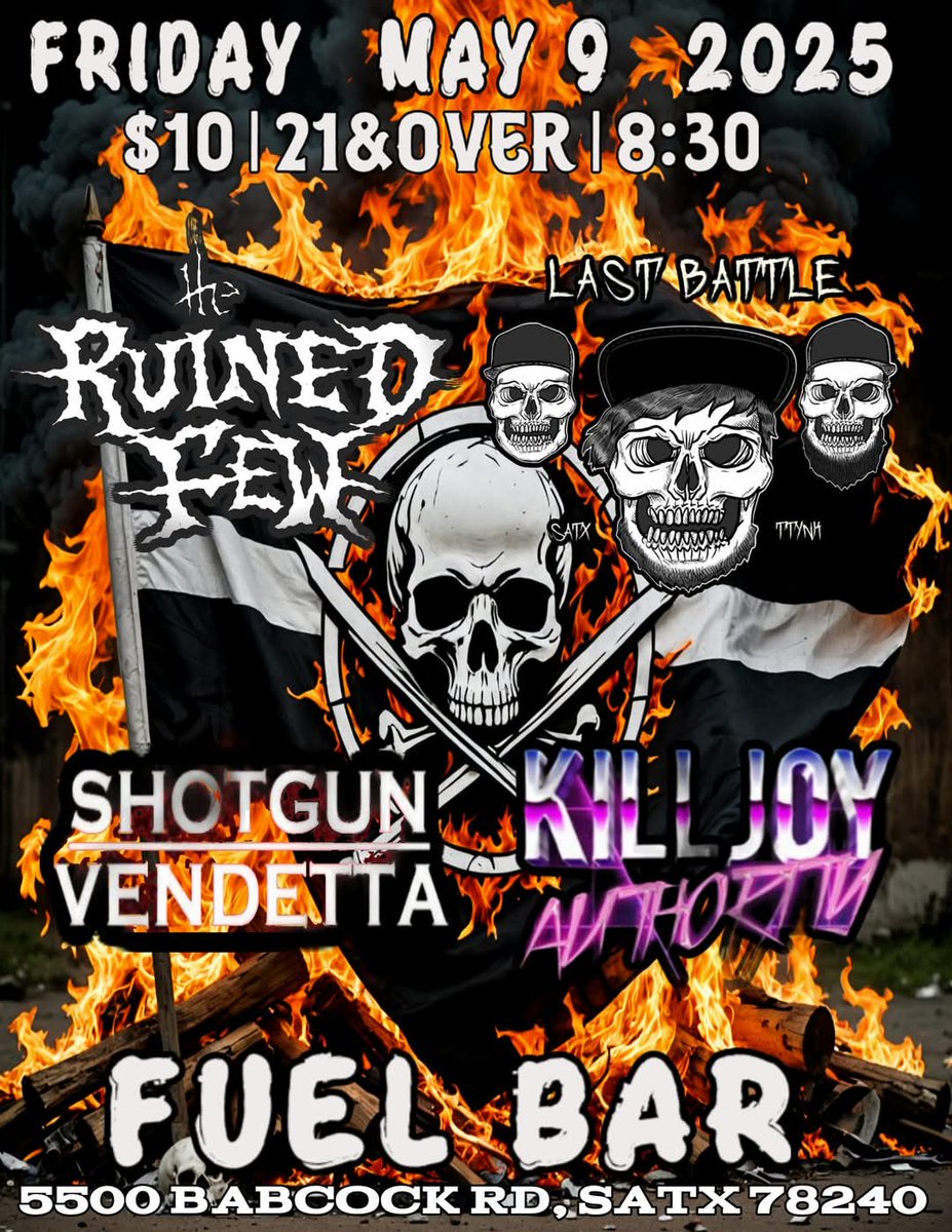 RealLastBattle's tweet image. MAY 9TH! SATX!