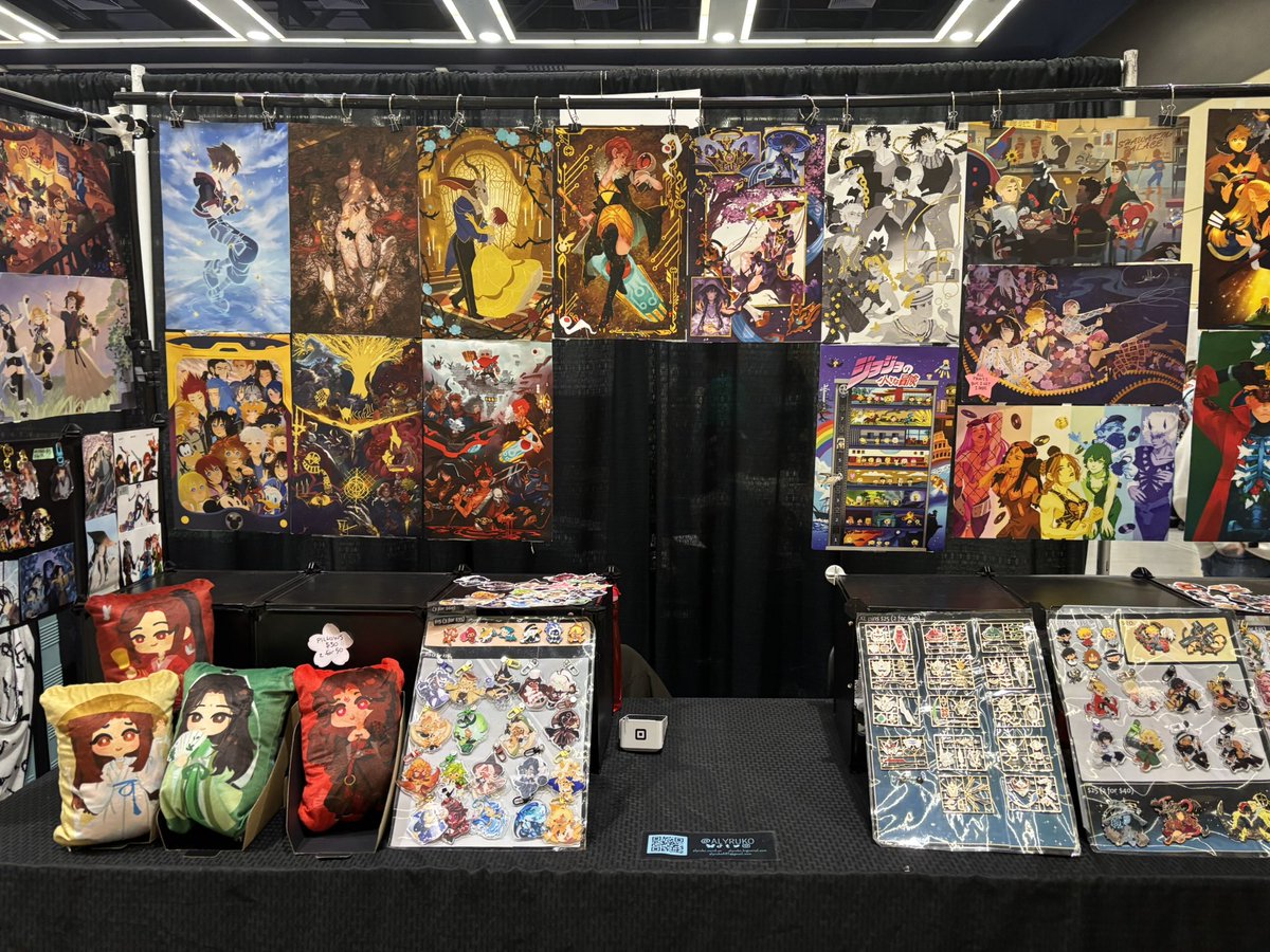 alyruko's tweet image. At SakuraCon this weekend! In the artist alley at 2754 in the waay back corner ✌️