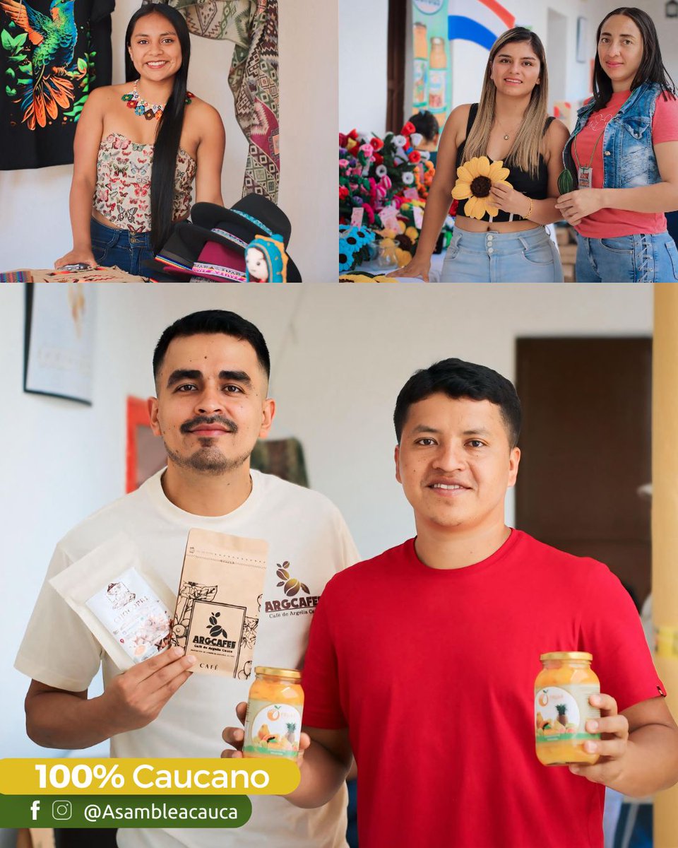 Vivimos la #SemanaSanta con más de 50 emprendimientos del #Cauca que se reúnen aquí, en la Asamblea para llevar una oferta cultural a propios y visitantes. ✨️. #Popayán 🏛