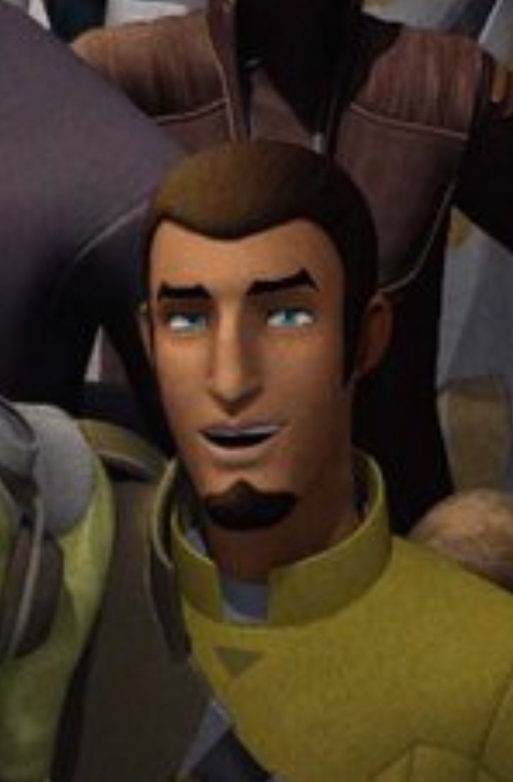 valcolyte's tweet image. first time we’ve seen kanan jarrus smile since february 19, 2018 btw