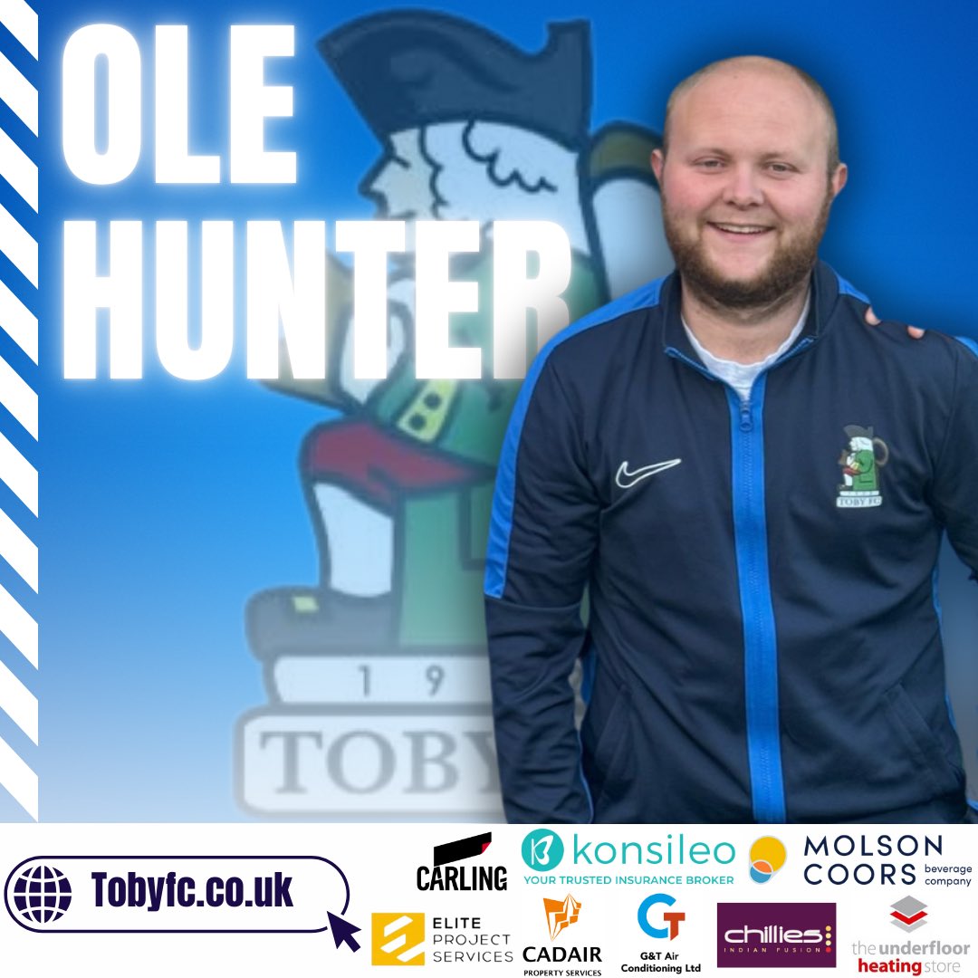 TobyFC_'s tweet image. 𝓜𝓪𝓷𝓪𝓰𝓮𝓶𝓮𝓷𝓽 𝓢𝓲𝓰𝓷𝓲𝓷𝓰 ✍️ 

We are delighted to announce the appointment of Ole Hunter as Toby FC Reserve Team Manager, effective from the start of pre-season. He will be assisted by Dan Bailey. 

Both have done an amazing job with the first team on an interim basis…