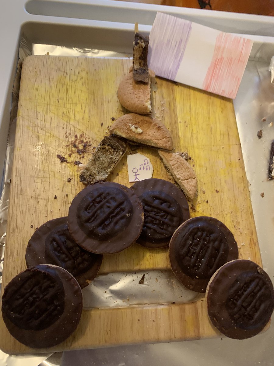 La Tour Eiffel. Or, if you prefer, La Dame de Jaffa Cakes.