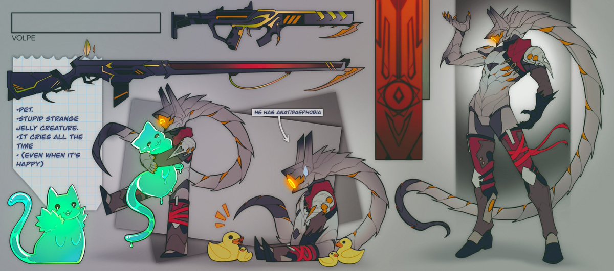 volpedart's tweet image. Few people know how dangerous rubber ducks really are! Σ(°△°|||)

Auction for FA SB - 150$:
furaffinity.net/view/60619149/

#adoptable
#characterart
#art
#DigitalArt