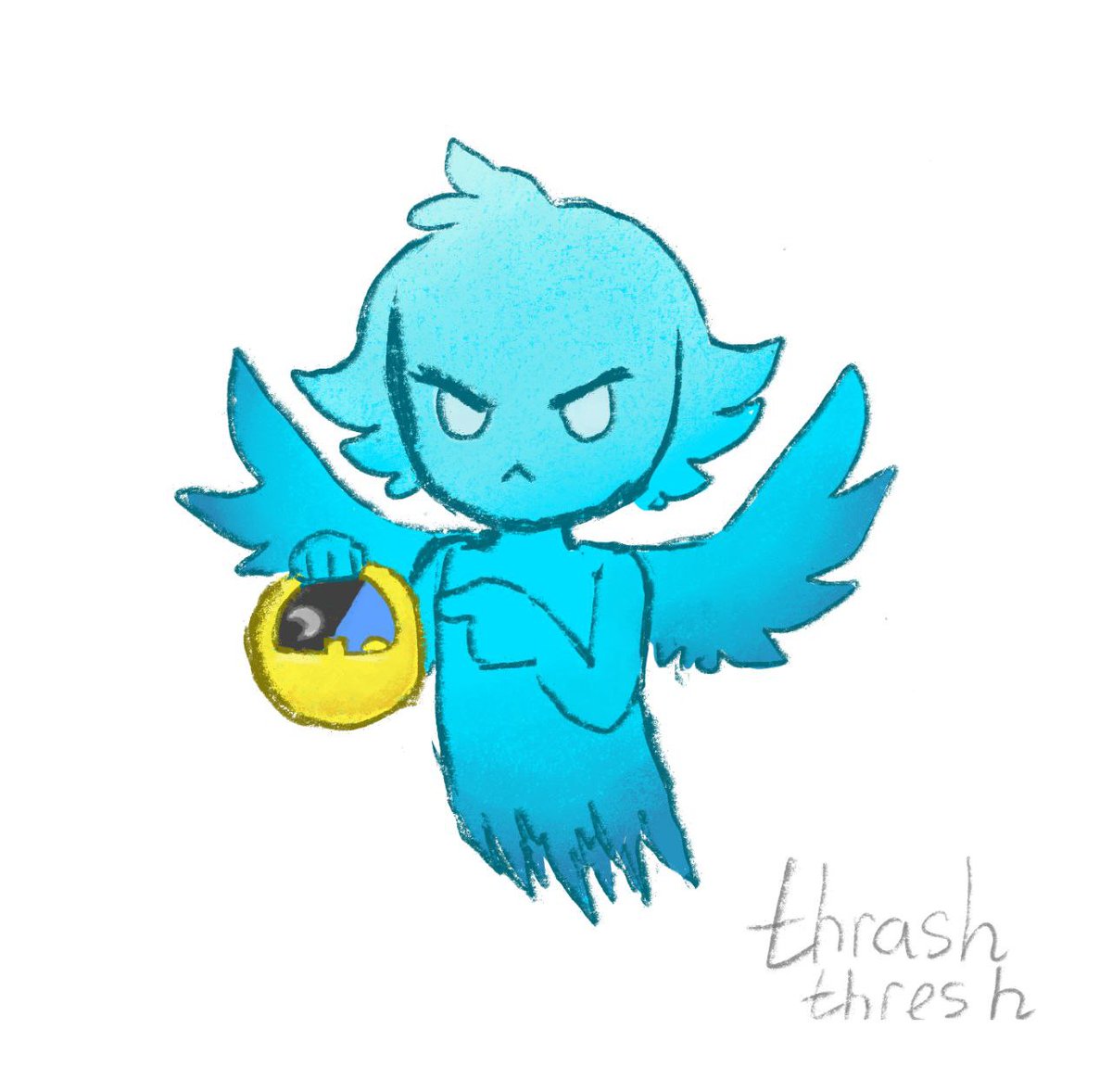 thrash_thresh_'s tweet photo. What is he trying to tell us? 

#minecraft #oc #art #allay https://t.co/gBmvjn2crb