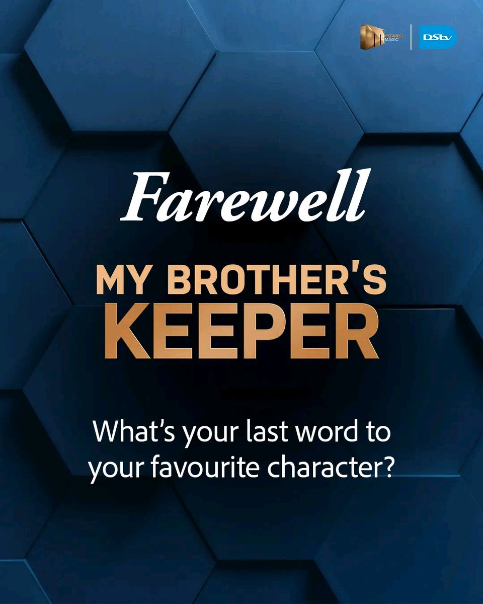 joy_zelda's tweet photo. Retweet if you gonna miss My Brothers Keeper 

#mybrotherskeeper https://t.co/18OrkrNeUN