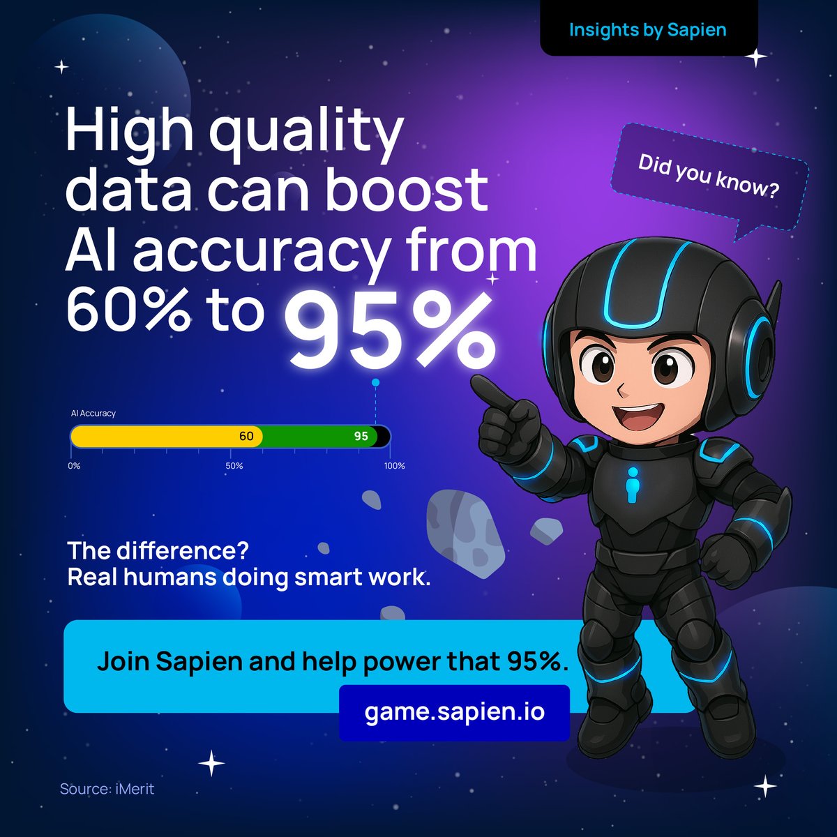 AI doesn’t train itself. 

Behind every smart model is a smarter human.