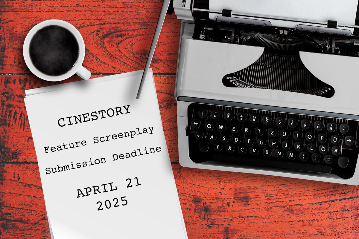 CineStory (@cinestory) on Twitter photo Submit by Monday to our 2025 Feature Fellowship Contest for our regular deadline submission fee!  Winner receives $10k and a 1-year mentorship with two industry pros. 
We want to read your scripts!
cinestoryfoundation.submittable.com/submit
#screenwriters #featurewriters #filmmakers #mentorship Submit by Monday to our 2025 Feature Fellowship Contest for our regular deadline submission fee!  Winner receives $10k and a 1-year mentorship with two industry pros. 
We want to read your scripts!
cinestoryfoundation.submittable.com/submit
#screenwriters #featurewriters #filmmakers #mentorship
