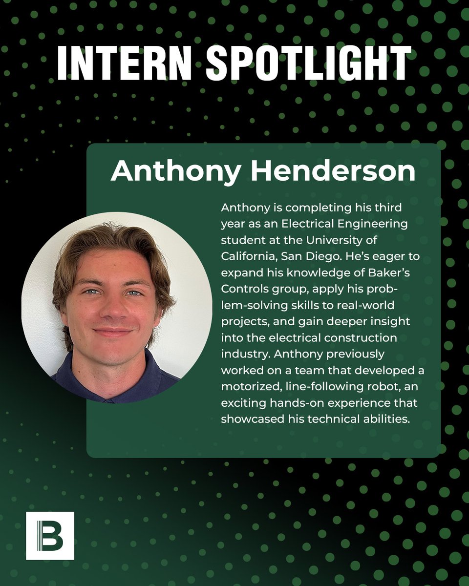 We're excited to welcome Anthony Henderson to our internship program this summer!

#Internship #TechTalent #Innovation #FutureLeaders